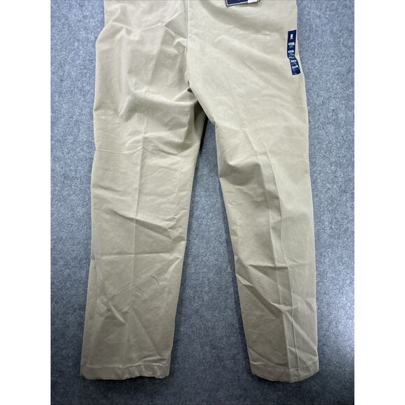 NWT Izod Men's Size 41X35 Performance Stretch Pants Non-Iron Wicking Big & Tall - Picture 10 of 15